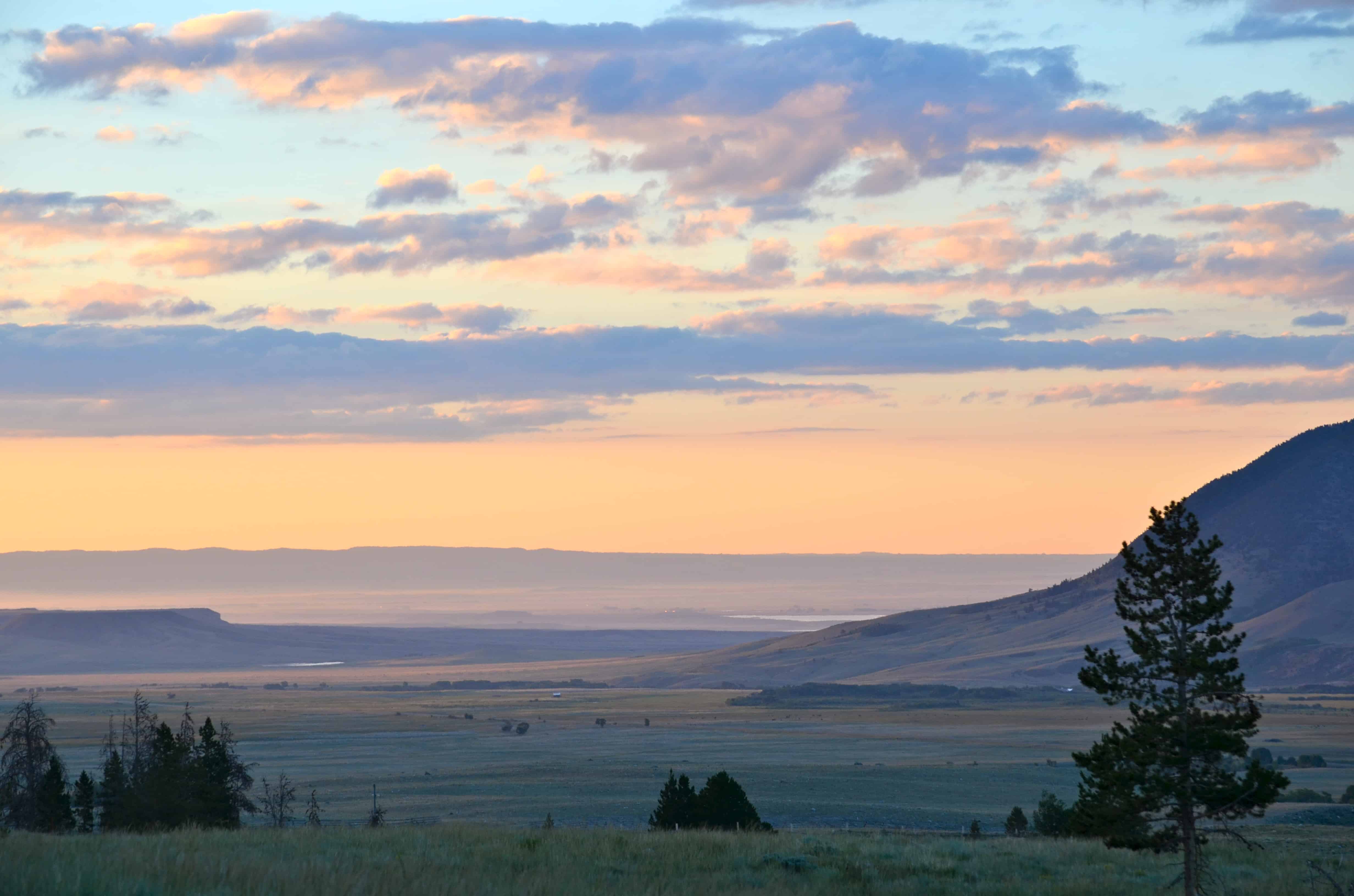 Camped outside Centennial, Wyoming, at the edge of the Snowy Range
