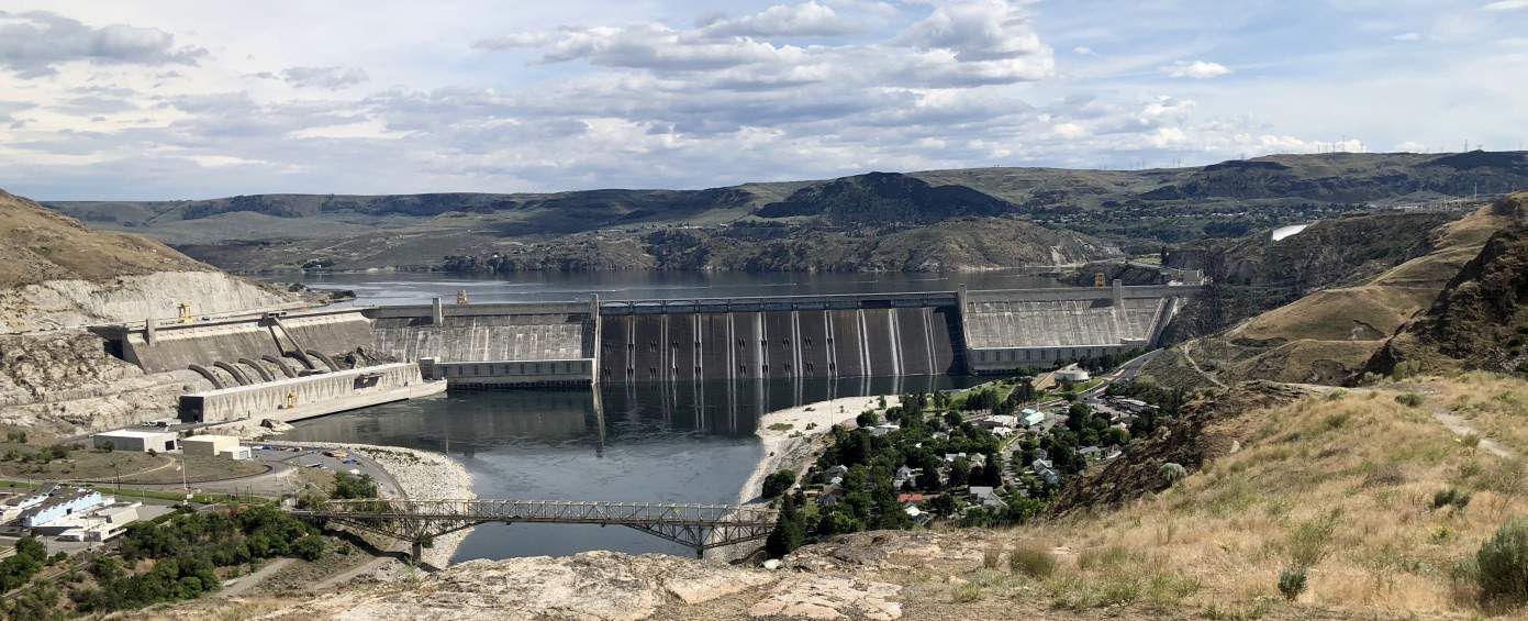 Grand Coulee Dam on the Columbia River
