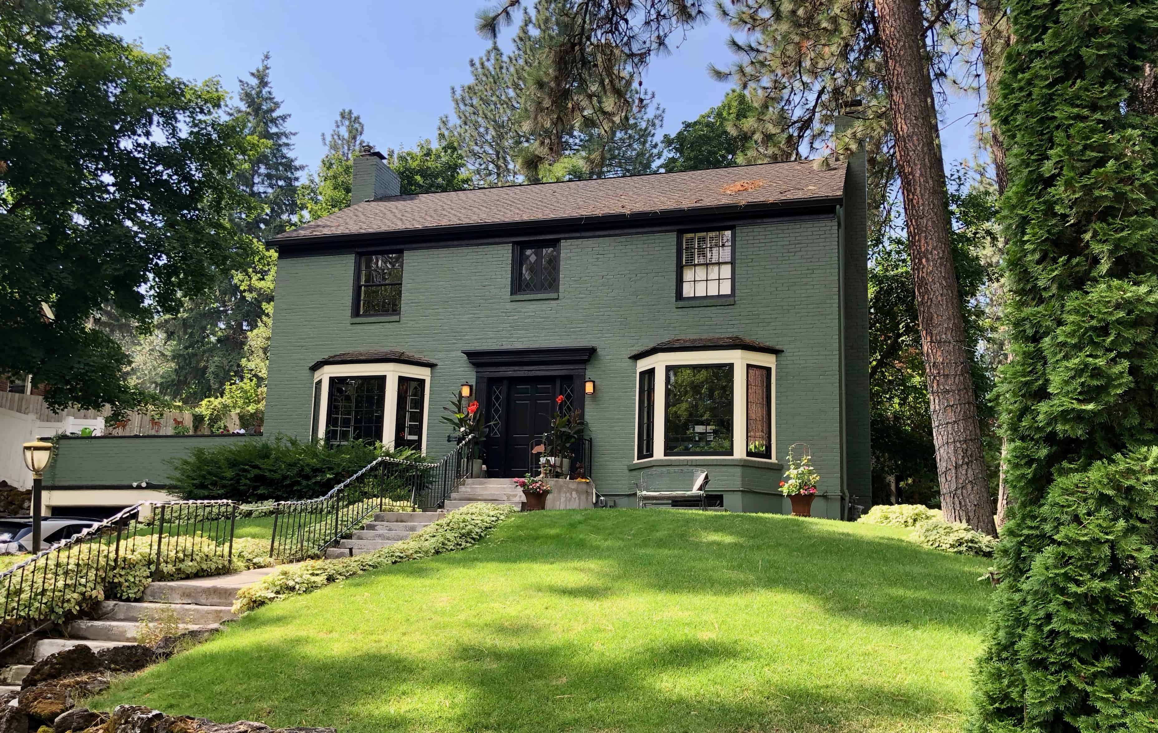 John's grandparents' home in the Rockwood neighborhood of Spokane